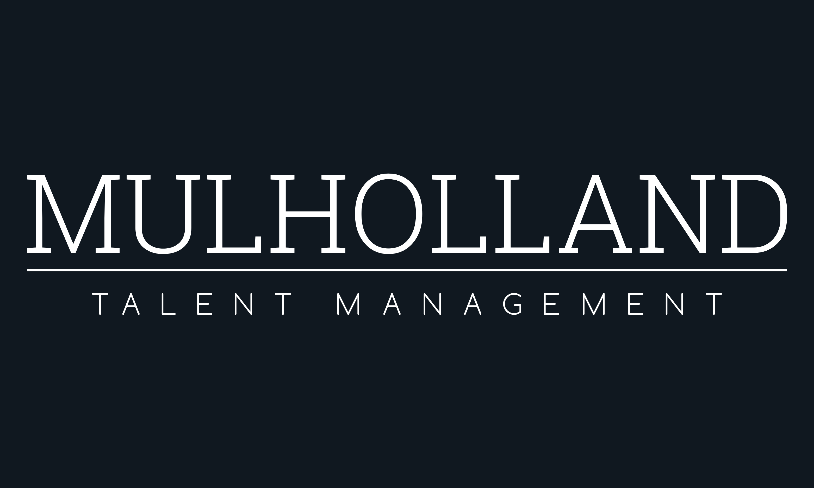 Logo Mulholland Talent Management
