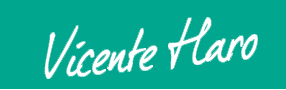 Logo Vicente Haro. Representante de Actores